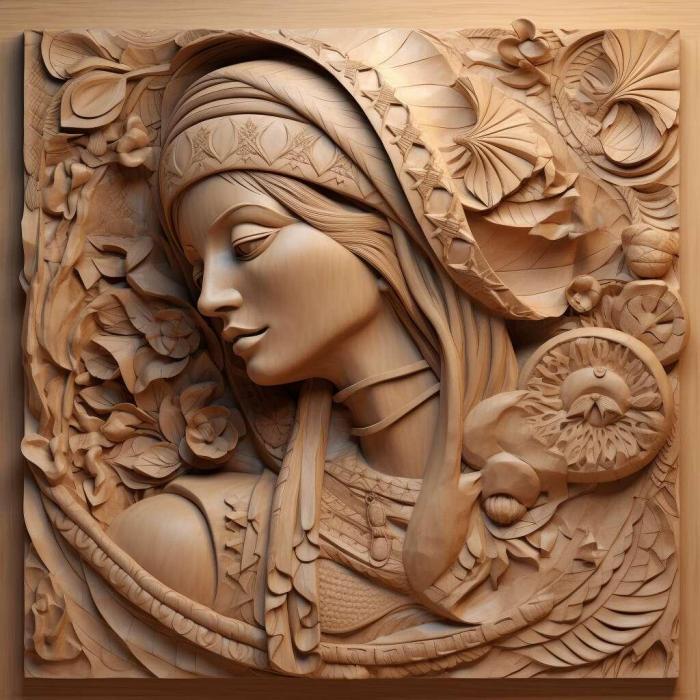 نموذج ثلاثي الأبعاد لآلة CNC 3D Art 